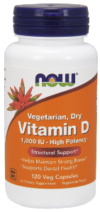 Vegetarian- Promoting Structural Support-  1,000 IU - High Potency-Helps Maintain Strong Bones-Supports Dental Health.